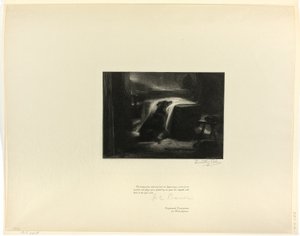 Der Haupttrauergast des Schäfers, aus Alte englische Meister von Timothy Cole