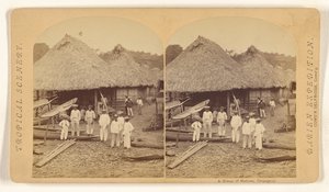 Eine Gruppe Eingeborener, Chipigana. von Timothy H. O