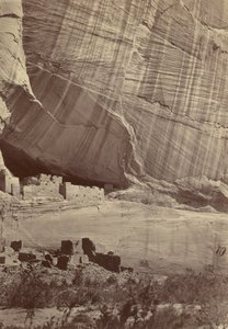 Antike Ruinen im Canyon de Chelly, New Mexico
