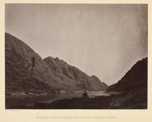 Eisberg-Canyon, Colorado River Blick nach oben von Timothy H. O