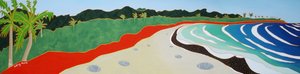 Dulan Strand Blick nach Norden von Timothy Nathan Joel