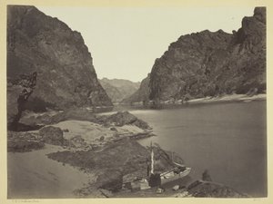Black Canyon, Colorado River, Blick von Camp 7