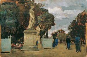 Aus den Tuilerien – Grauer Tag