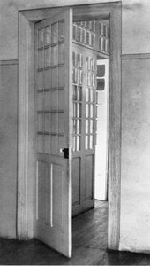 Offene Türen, Mexiko-Stadt, ca. 1925 von Tina Modotti