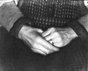 Die Hände von Assunta Modotti, San Francisco, 1923