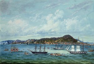 Ansicht von Hongkong, ca. 1860