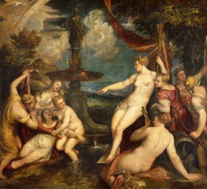 Diana und Kallisto von Titian (c.1488 1576)