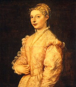 Porträt von Lavinia Vecellio oder junge Frau von Titian (c.1488 1576)