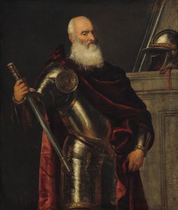 Porträt von Vincenzo Cappello, Admiral, ca. 1550-60 von Tiziano Vecelli