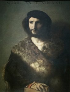 Porträt eines Mannes, bekannt als der Kranke von Titian (c.1488 1576)