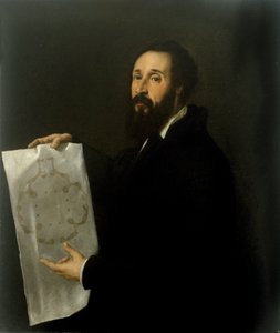 Porträt des Architekten Giulio Romano von Tiziano Vecelli