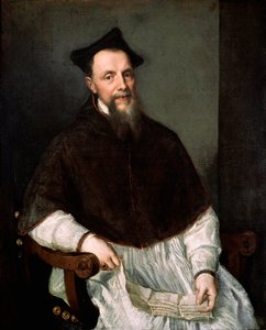 Porträt des Prälaten Ludovico Beccadelli von Titian (c.1488 1576)