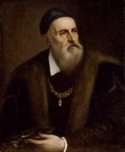 Selbstporträt von Tiziano Vecelli