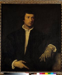 Der Mann mit dem Handschuh von Titian (c.1488 1576)