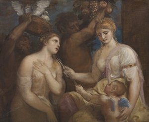 Allegorie von Venus und Amor, ca. 1600