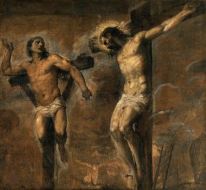 Christus und der gute Dieb, ca. 1565-1570