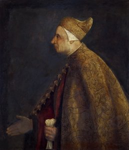Porträt von Doge Niccolò Marcello, ca. 1542 von Titian