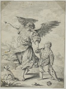 Tobias und der Engel von Titian