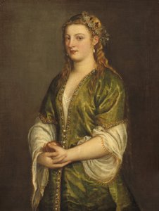 Frau mit Apfel, ca. 1550