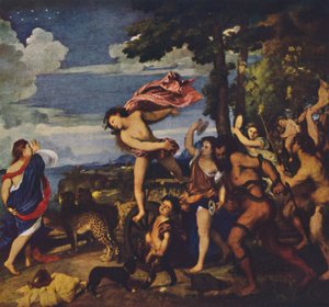 Bacchus und Ariadne von Tiziano Vecelli