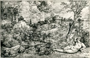 Medor und Angelica oder Jason und Medea, ca. 1535-1545, 1937 von Tiziano Vecelli