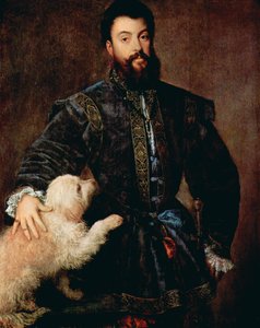 Porträt von Federico II Gonzaga, Herzog von Mantua, 1500-1540, um 1525 von Tiziano Vecelli