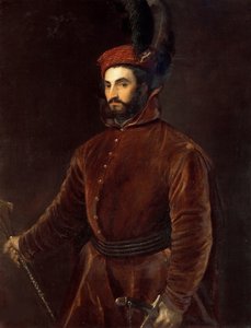 Porträt von Ippolito de Medici 1511-1535, ca. 1533-1534 von Tiziano Vecelli