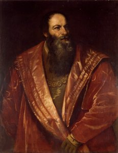 Porträt von Pietro Aretino, 1545