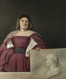 Porträt einer Dame La Schiavona, um 1510