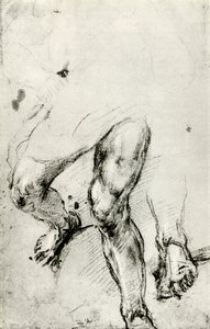 Studie für das Martyrium des Hl. Laurentius in Venedig, um 1550, 1937