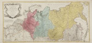Karte des Russischen Reiches