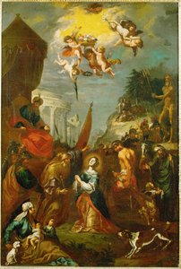 Das Martyrium der heiligen Dorothea von Tobias Pock