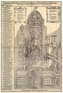 Astronomische Uhr im Straßburger Münster, 1574