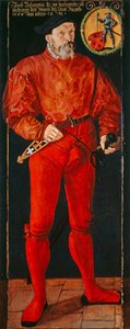 Porträt des Zürcher Fahnenträgers Jacob Schwytzer, 1564