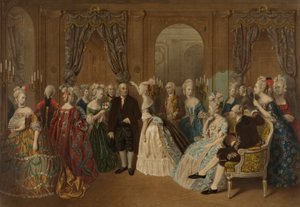 Franklin am Hof von Frankreich - 1778 von Todros Geller