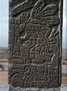 Relief des Tempels von Tlahuizcalpantecuhtli
