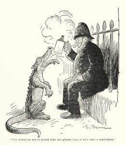 "Ich habe meine Kanne Kaffee schneller über ihn erhitzt, als wenn er ein Spirituskocher gewesen wäre" von Tom Browne