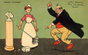 Mary zerbricht Papas Lieblingsbüste von Tom Browne