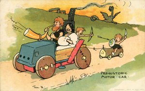 Prähistorisches Auto von Tom Browne