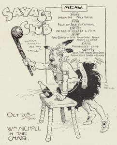 Savage Club von Tom Browne