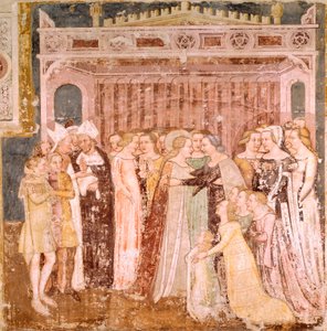 Der Abschied (Detail) von Tomaso da (late 15th century) Modena