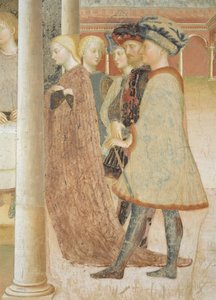 Lebenszyklus des Heiligen Johannes des Täufers: Das Festmahl des Herodes und Herodias erhält den Kopf von Johannes dem Täufer