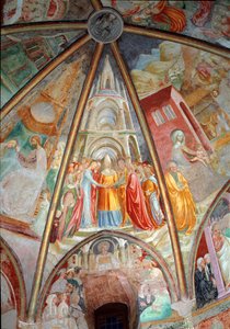 Leben der Jungfrau Maria: Die Hochzeit von Tommaso Masolino da Panicale