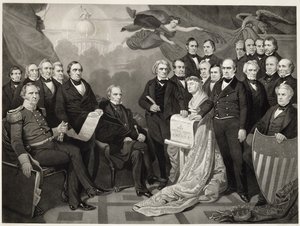 Union, 1852 von Tompkins Harrison after Matteson