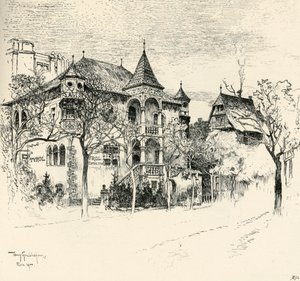 Schloss Tyrolen von Tony Grubhofer, 1900