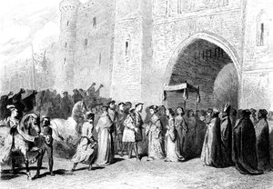 Das Treffen von Heinrich VIII. und Anne Boleyn, 1520er Jahre, 1842