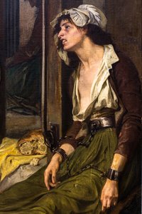 Doktor Pinel befreit die Geisteskranken in Salpêtrière im Jahr 1795 von Tony Robert Fleury