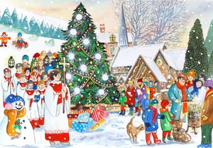 Weihnachten im Dorf