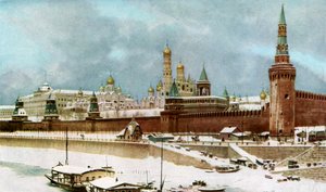 Der Kreml, Moskau, Russland, ca. 1930er Jahre von Topical Press Agency