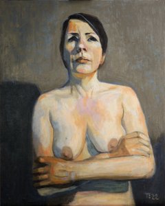 Nacktes Porträt von Tore Bahnson